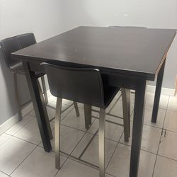 Table and chairs