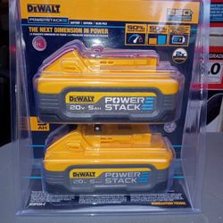 DeWalt 20v 5ah Power Stack Battery Pack 