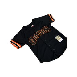 Mitchell & Ness 1993 Will Clark Button Front San Francisco Giants Jersey