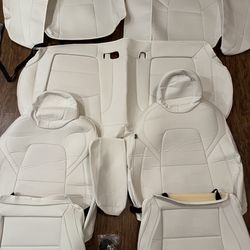 Tesla leather full seat covers