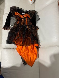 Whimsical Orange Witch