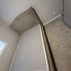 Queen Sized Bed Frame And Box Spring