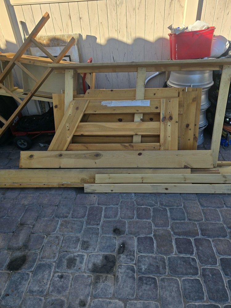Wood Bunk Bed