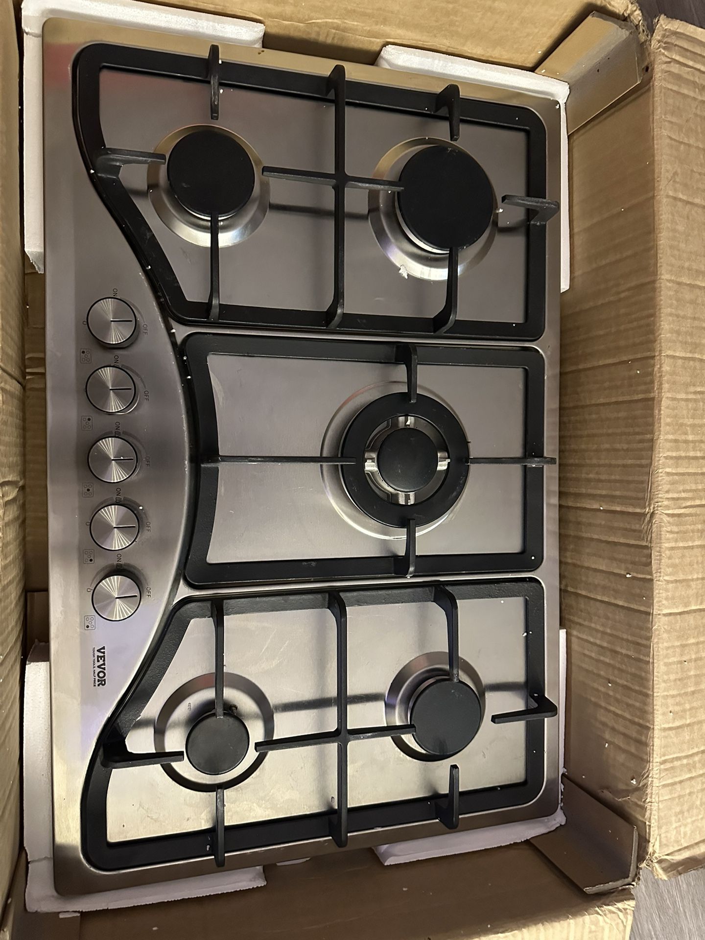 VEVOR 30 inch 5 Burners Cooktop Max 12250BTU