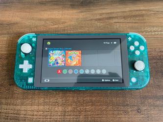 Custom Transparent Nintendo Switch Lite – TMR Stick + Screen Protector
