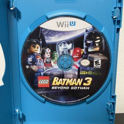 LEGO Batman 3 Beyond Gotham Nintendo Wii U Video Game DC Superman 2014