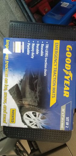Goodyear traction mats brand new