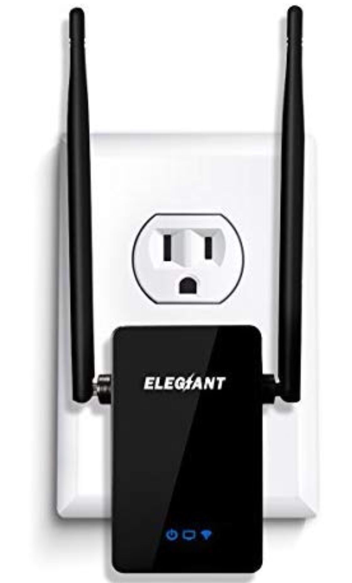 WiFi Range Extender, ELEGIANT 750Mbps Wireless WiFi Repeater Signal Amplifier Booster Supports Router Mode/Repeater/ Access Point, with High Gain Dua