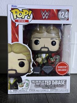 Ted DiBiase Funko Pop #124 WWE Diamond Collection – GameStop Exclusive – New