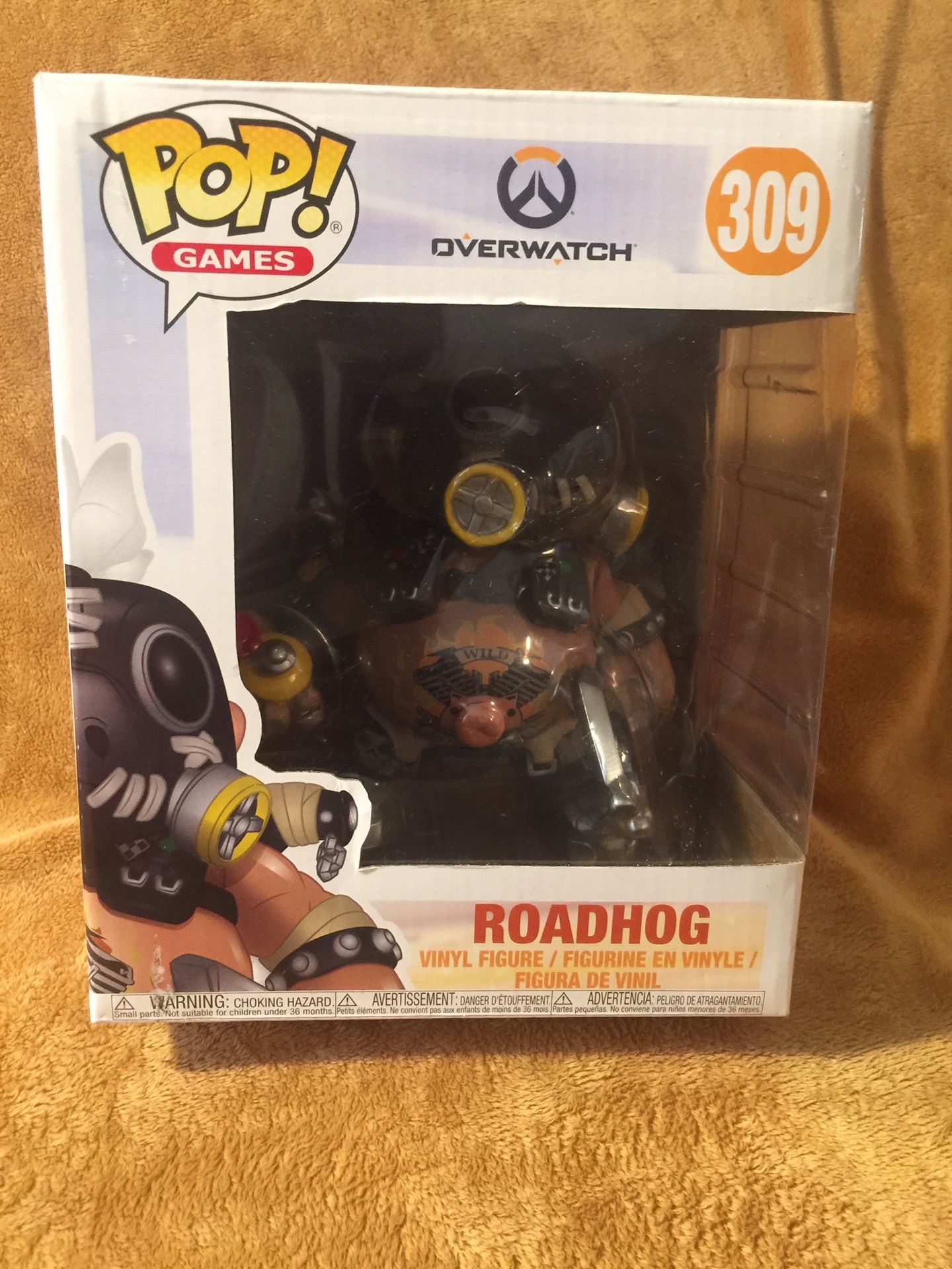 Funko Pop RoadHog 309 6” Vinyl Figure Overwatch