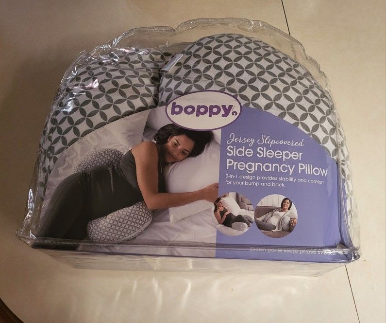 NEW NEVER OPENED BOPPY SIDE SLEEPER PREGNANCY PILLOW