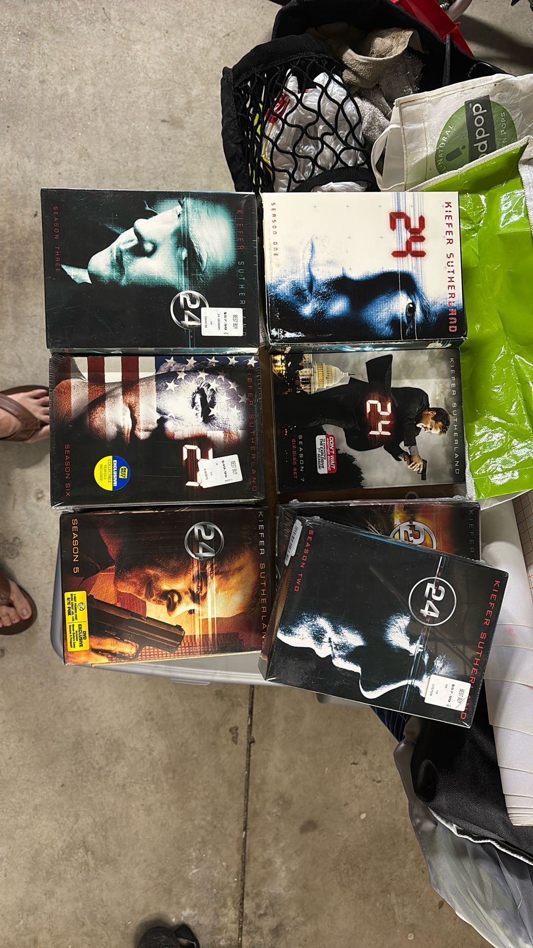 Complete DVD Series - 24 (season 2 To 7 Newly Sealed