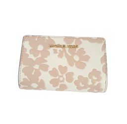 Michael Kors Jet Set Travel Medium Bifold Zip Coin Wallet