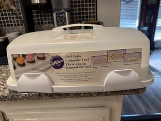 3 In 1 CAKE and CUPCAKE CADDY
