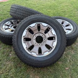 20” Ford F250 ,350 Wheels And Tires $1350 Firm Price 