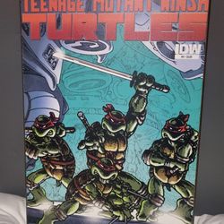 Ninja Turtles Comic Cover Wall Plaque 19x13 