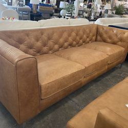 Sale Leather Sofa Delivery Available 