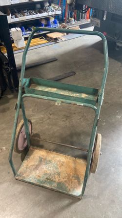 Welding tank cart