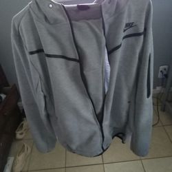 Nike Sweat Suit, Gray ,Adult Small