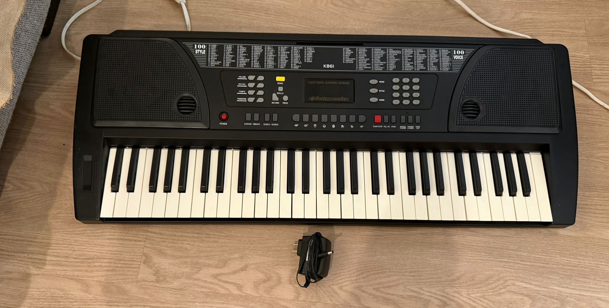 Huntington KB61 Electronic Piano Keyboard – New