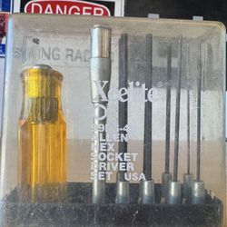 Ecelite 99PS-40 Allen Hex Socket Driver Set USA