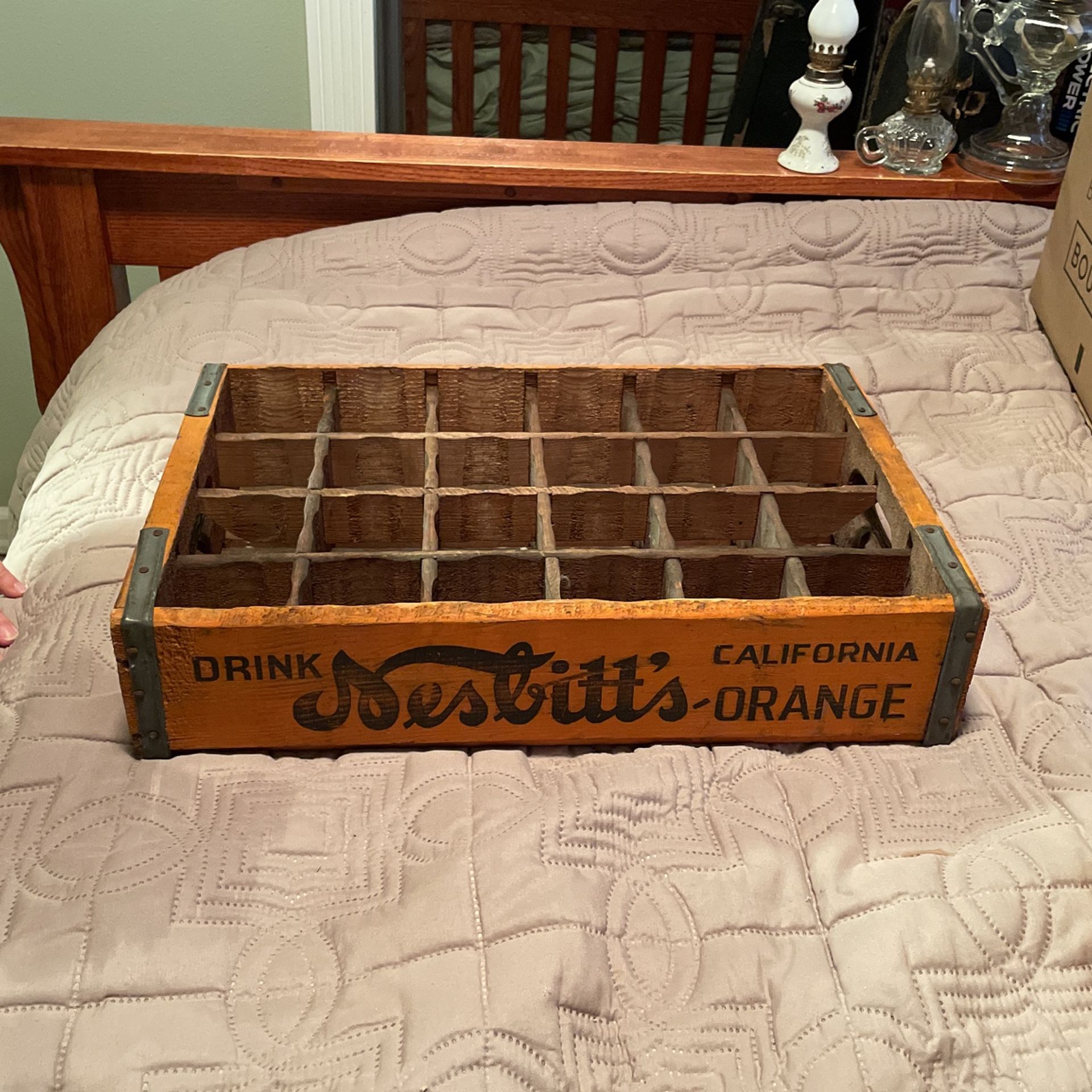 Vintage Nesbitt’s Drink Crate