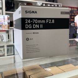 Sigma 24-70mm F2.8 II Lens For Sony