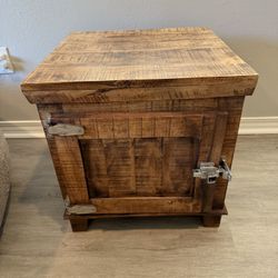 Real Wood End Tables (set of 2)