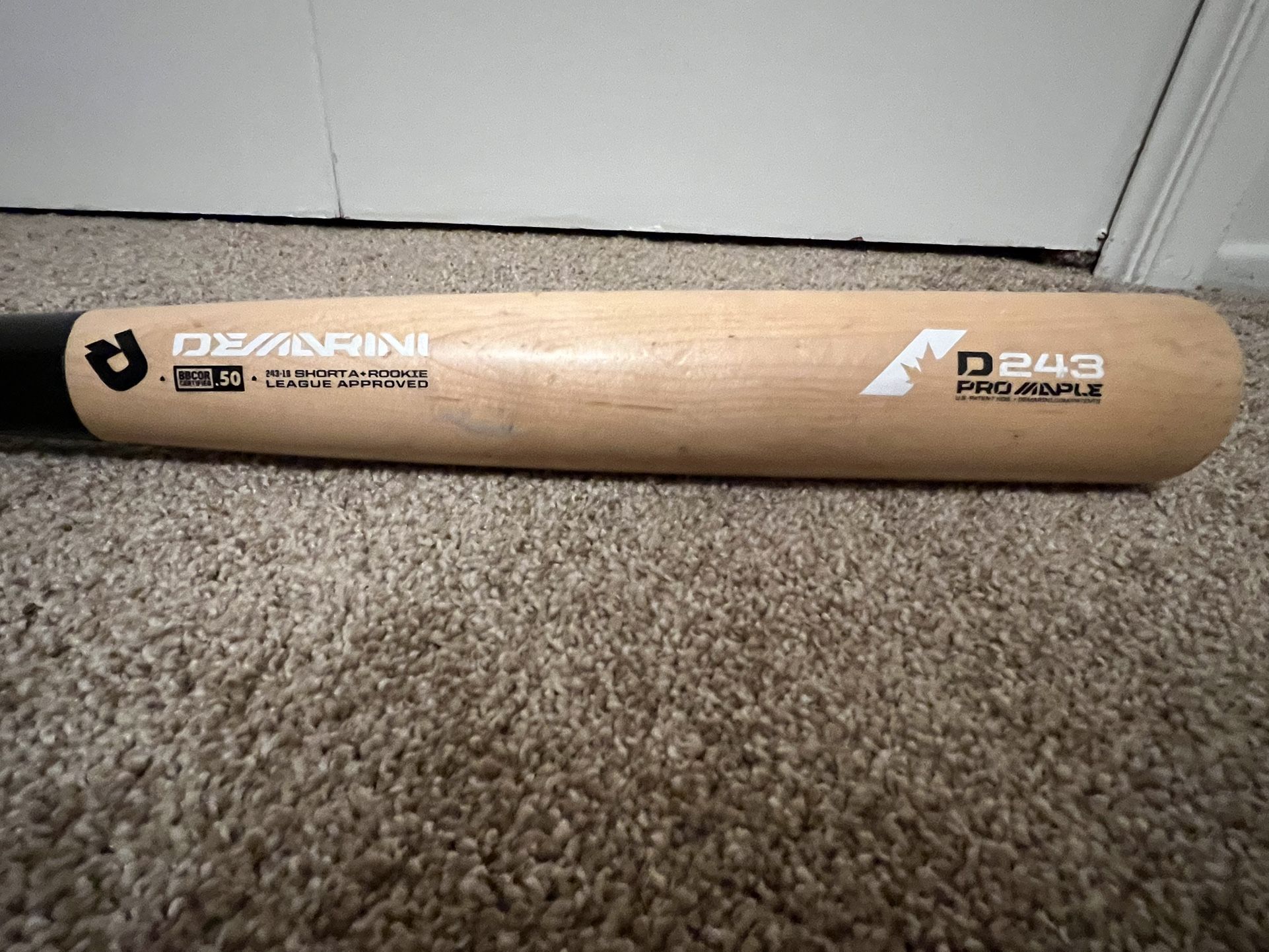 DeMarini D243 Pro Maple Composite Wood BBCOR Baseball Bat