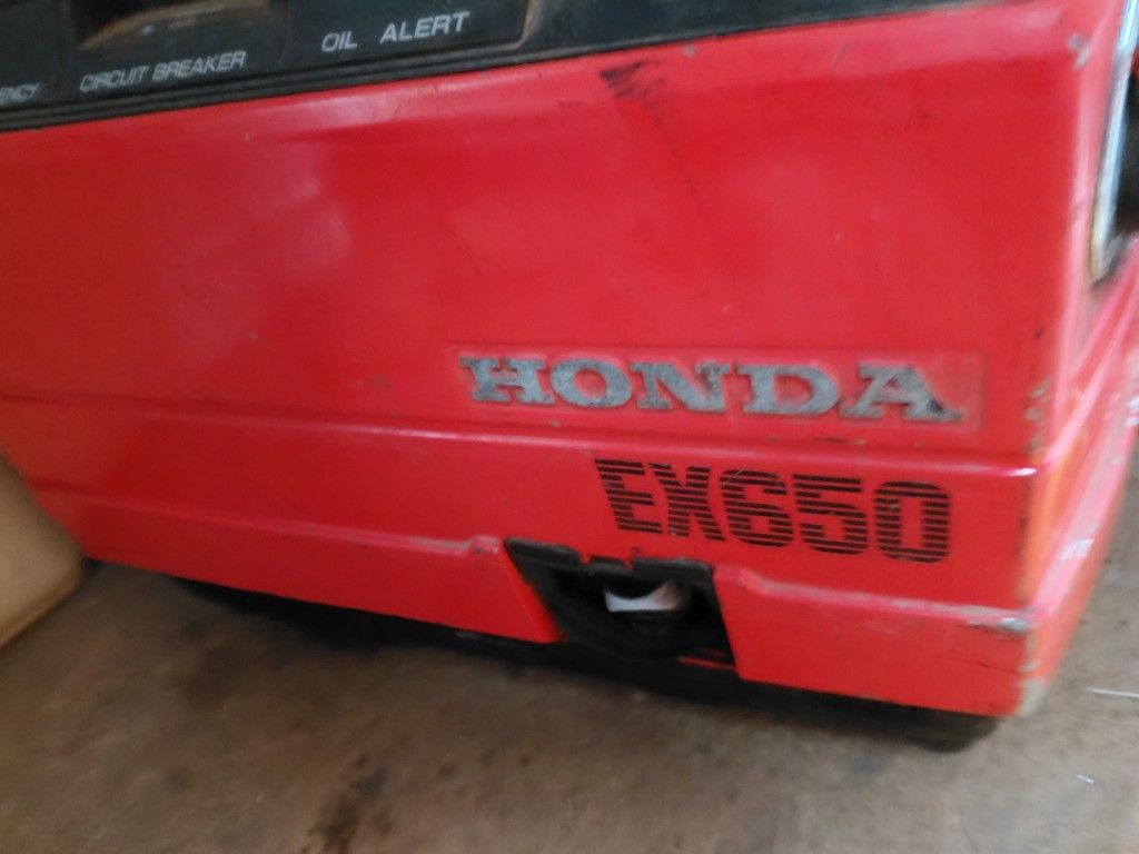 Honda Ex650 Generator