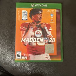 Xbox One Madden 20