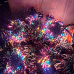 Multi Colored Christmas Lights