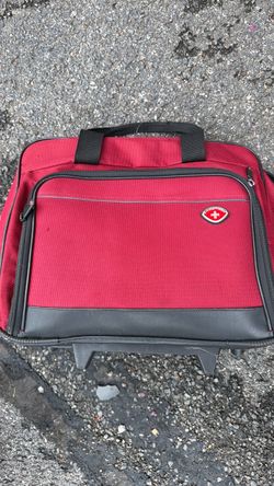 SwissTech Red Laptop Bag
