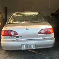 2001 Toyota Carolla LE
