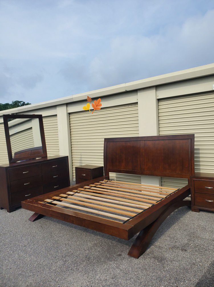 King Size Bedroom Furniture Dresser Set 