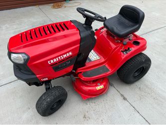 New craftsman T110 tractor mower