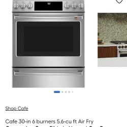 Cafe 30” Gas Range / Stove