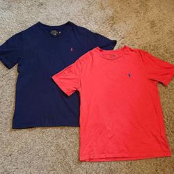 Men's Size Small or Boys Large 16/18 Polo Ralph Lauren Tees