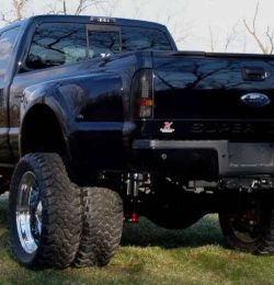 F250 smoked modular led tail lights