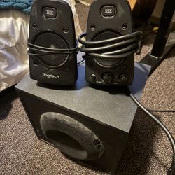 Logitech speaker setup