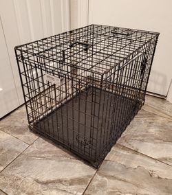 Midwest's Ultima Pro Extra-Strong Double Door Folding Metal Dog Crate