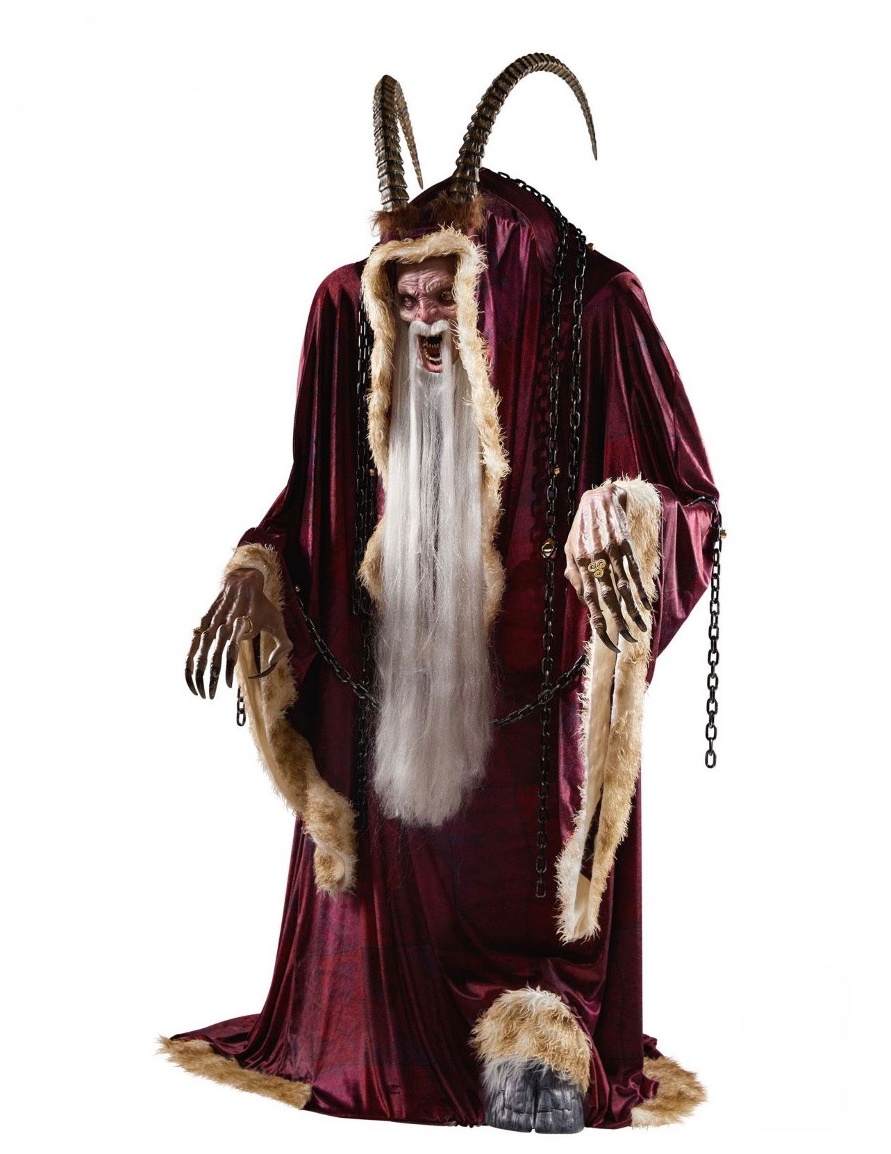 Krampus Animatronic Halloween EUC!!! RARE!
