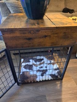 Wood Dog Crate/PENDING PICK UP