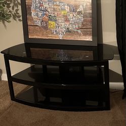 Glass Tv Console 