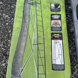 THE MAC DADDY 22' DELUXE LADDER STAND PRIMAL OUTDOORS 
