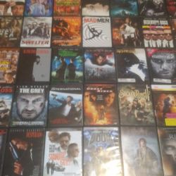 VARIETY TITLES OF DVD’S $1. EACH OR NEGOTIATE A SET PRICE FOR ALL OF THEM 