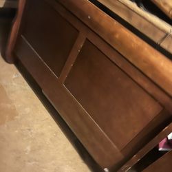 Solid Wood Sleigh Bed FRAME ONLY