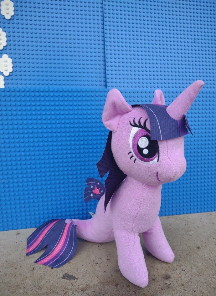 My Little Pony Princess Purple Twilight Sparkle Sea-Pony Mermaid Plush