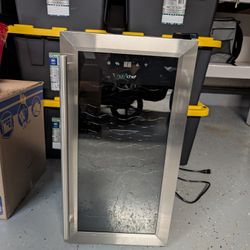 Nutrichef 15-Bottle Compressor Wine Cooler / Fridge (Digital Control)