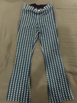 Zara Flared Printed Pants